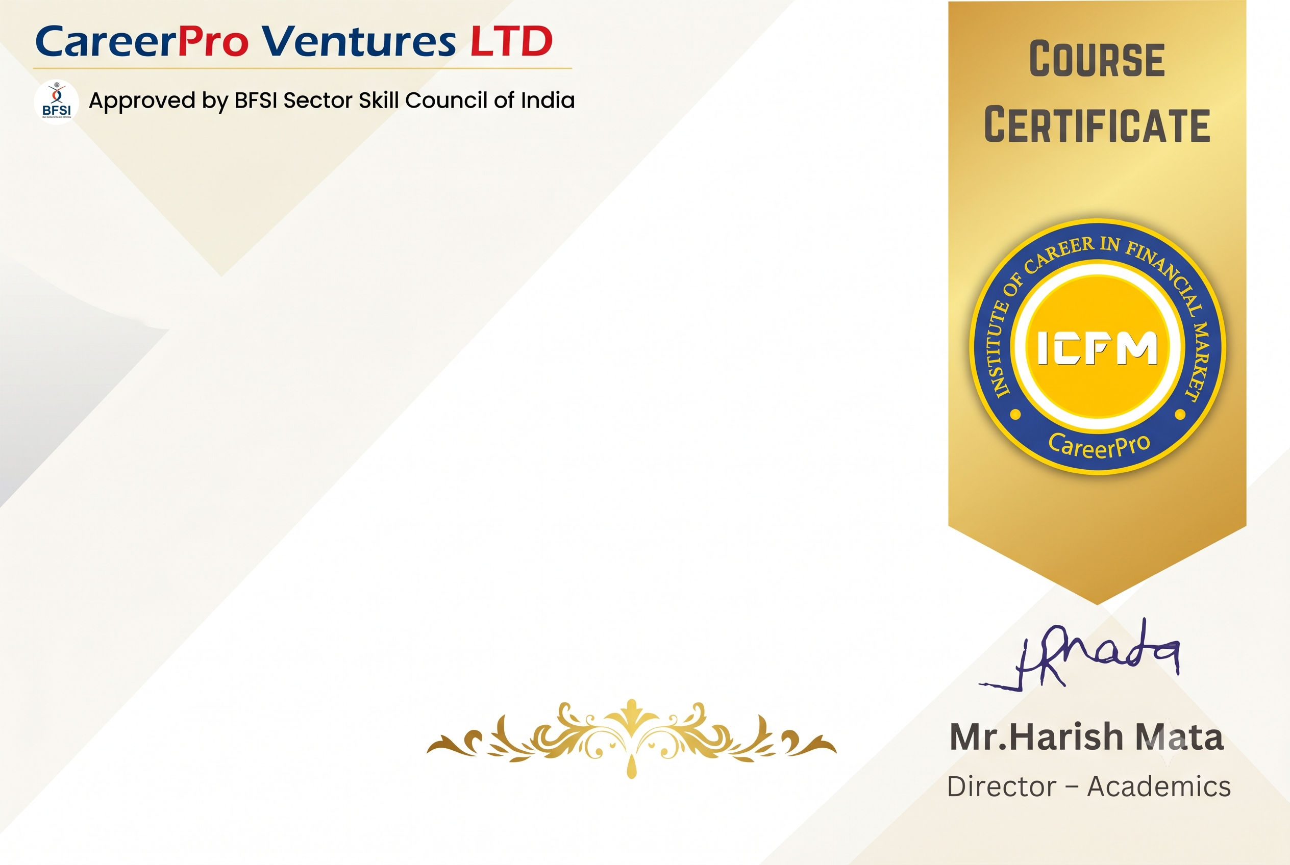 Certificate 1